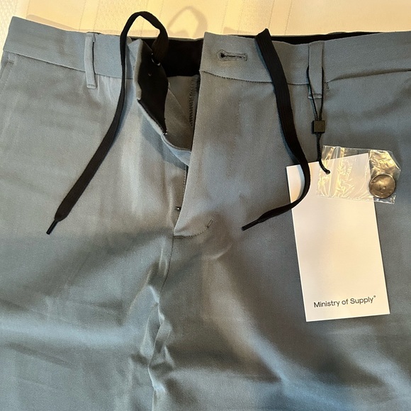 Men's Pace Light Gray Tapered Chino - Picture 2 of 5